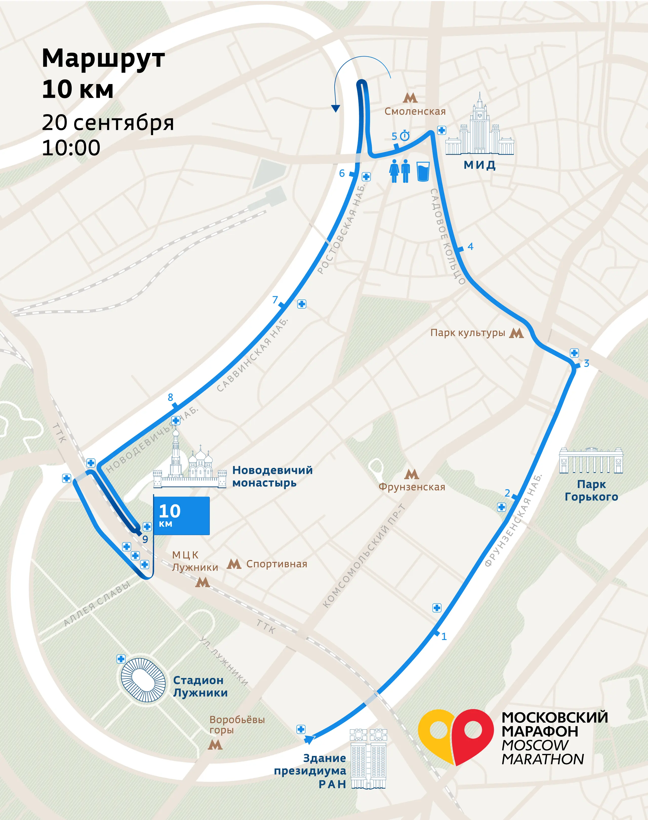 Московский Марафон 2025 10км
